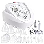 Yofuly Vacuum Body Machine, Multifunctional Vacuum Massage Machine for Butt Lifting, Butt Vacuum Massage Machine with 30 Vacuum Cups and 3 Gua Sha Handles