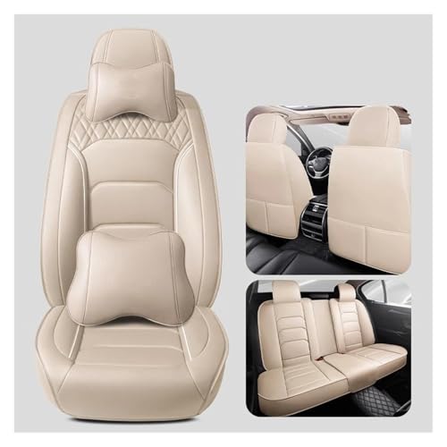 Housses de sièges auto en cuir imperméables Mitsubishi Pajero Sport