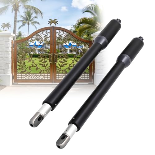 WTRYRN Ouvre-Portail Double, ouvre-Portail électrique Double battant, capacité de 136 kg avec télécommande pour portails résidentiels et commerciaux