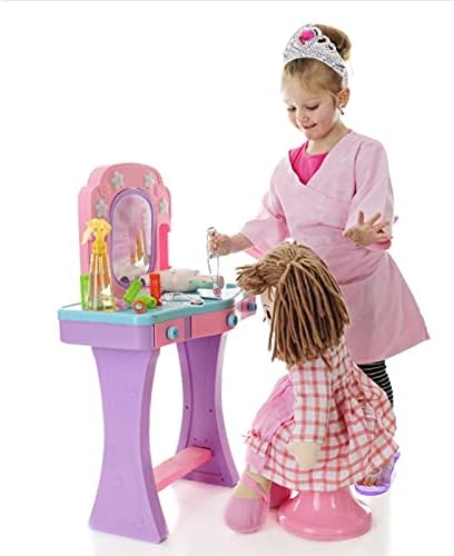Amesor Princess Dress Up Shoes,Pretend Play Fashion Princess Accessories of Crowns Necklaces Bracelets Rings - Role Play Shoes Set for Toddler Girls Aged 3-6 Years Old