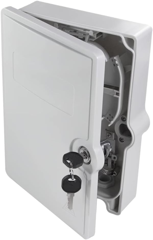 Logilink FTTH Distribution Box max. 24 fibers, 6X LC/QD or SC/DX, W128291203 (fibers, 6X LC/QD or SC/DX, unloaded, IP55)