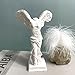 XinTX 5.9 Inch Greek Victory Goddess Resin Statue,The Winged Victory Sculpture Figurine,Room Office Bookself Art Decor (5.9