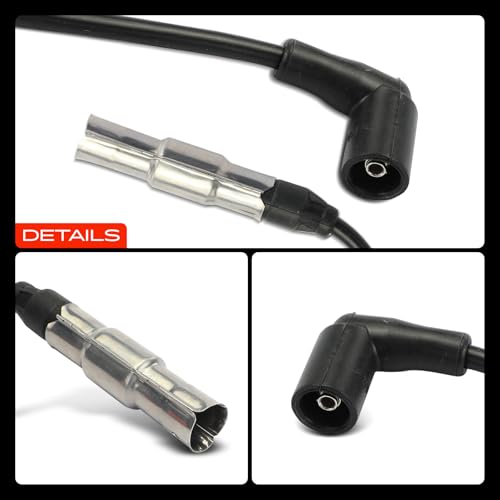 Frankberg 4x Zündleitungssatz Zündkabelsatz Benzin Kompatibel mit Golf IV 1J1 P.a.s.s.a.t 3B2 A4 8D2 A3 8L1 O.c.t.a.v.i.a I 1U2 Replace# 06A905430L