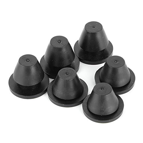 Image of 6Pcs Rubber Side Cover Grommets, OEM Replacement for Touring Electra Glide Road Glide 1996-2007