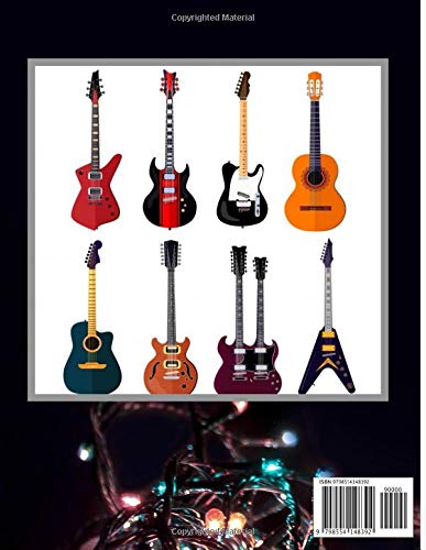 Guitar Tab Notebook: Music Paper Notebook, Blank Guitar Tablature Music Note / 120 Pages / 8.5 x 11 / Notebook N15 - Image 2