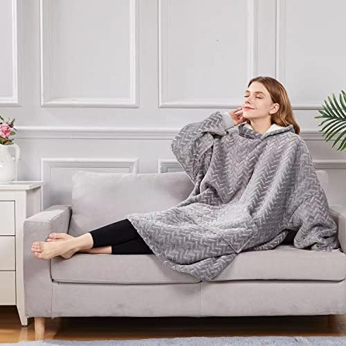 Blanket SweatshirtWomen's Hoodie, Giant Sweater, Super Soft and Comfortable, Oversized Blanket Hoodie, Men, Women, Teenagers