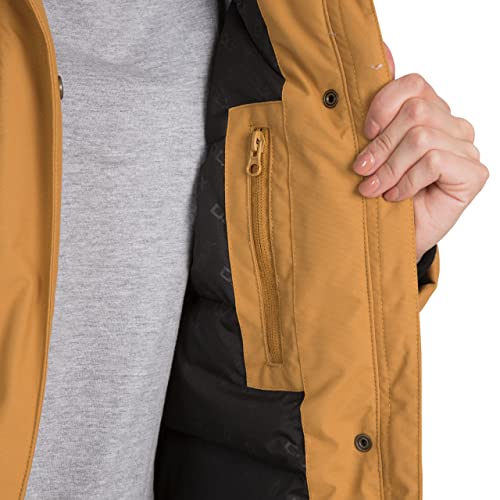 Trespass DLX Womens Down Parka Jacket Longer Length Hooded Coat Bettany - Image 7