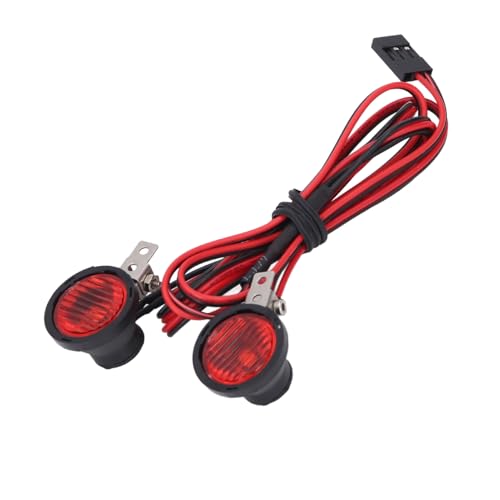 Refletor de Carro RC, 60cm de Comprimento RC Crawler Light Feixe Ajustável Farol RC Com Base de Mont