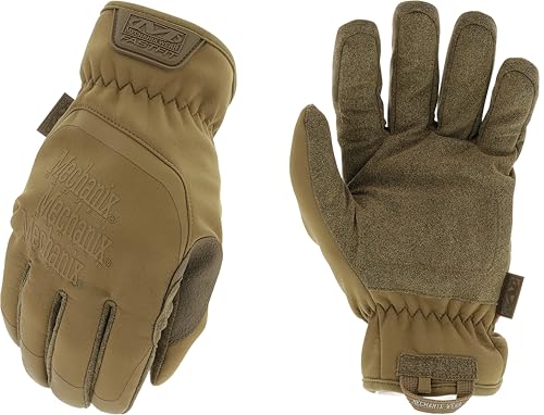 Mechanix Wear Tactical ColdWork FastFit - Insulated Winter Work Gloves for Cold Weather - Water-Resistant - Wind Barrier Material - Secure Fit - Touchscreen-Capable - Large - Coyote