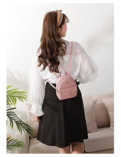 Image of NUWA Mini Backpack Purse for Women Small Backpack for Teen Girl Gifts Trendy Stuff Cell Phone Purse Crossbody Wallet Lightweight Pouch Bag (Pink4)