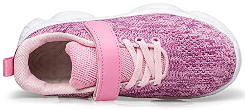 Image of Kids Shoes Toddler Boys Girls Running Sports Strap Sneakers | Children Breathable Casual Tennis Walking Athletic School Non-Slip Lightweight