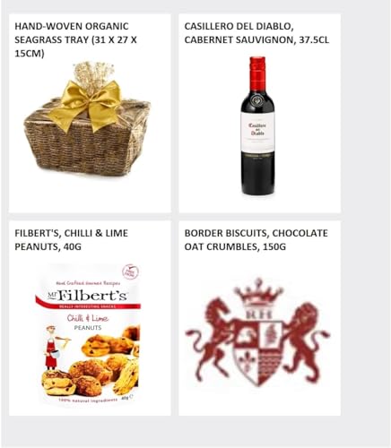 Christmas Red Wine Gift Basket - Windermere Wine Gift Set with Shortbread, Artisan Chocolates, Gourmet Jam - Luxury Christmas Hampers for Men & Women, from Regency Hampers - Image 3