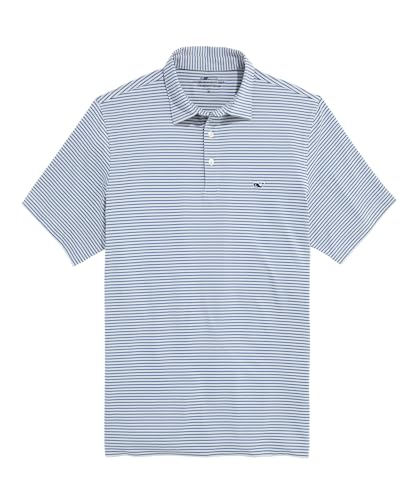 Image of vineyard vines Men's Bradley Stripe Sankaty Polo