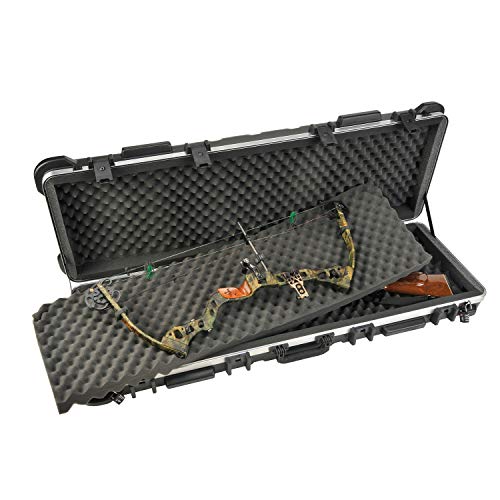 Skb Cases 2Skb-5014 Hard Exterior Waterproof Ata 50-Inch Double Bow Utility Carrying Case, Black #TOP3