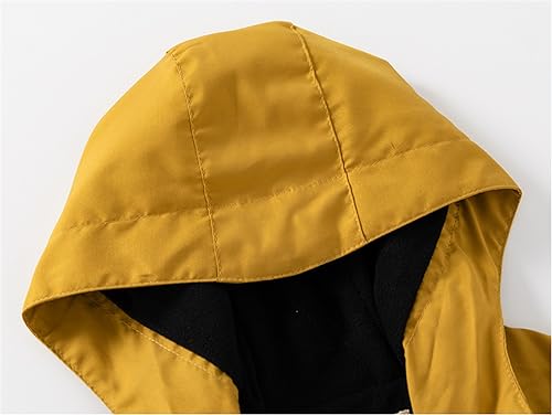 Little Boys Long Sleeve Spring Fall Windbreaker Hoodies Windproof Zip up Jacket Pocket Coat3