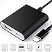 Produktbild YAOMAISI USB Kamera Adapter 2 in 1,OTG Daten Synchronisationskabel Adapter (USB-Buchse) Kompatibel mit iPhone 11 X 8 7 6 Plus iPad Air Pro Minischwarz