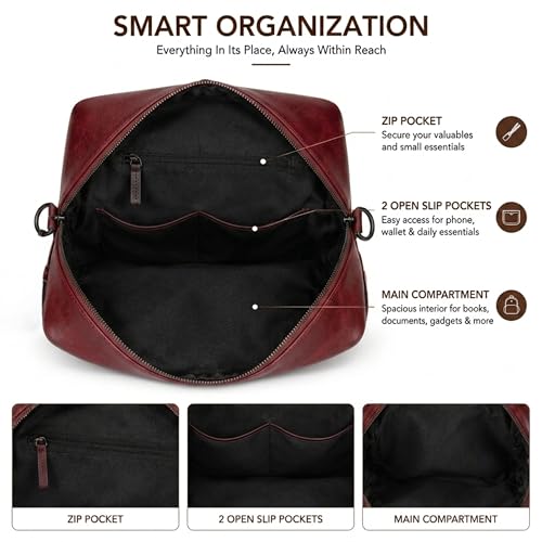 Image of VISMIINTREND Backpack for Women | Stylish Vegan Leather Backpack Bags for Women | College Bag for Girls | Office, Travel & Daily Use