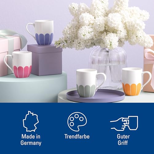 Villeroy & Boch - Fleur Cassis Henkelbecher Pink, Spülmaschinenfest – Ansicht 5