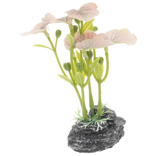 GALPADA Reptile Artificial Plants for Terrarium Habitat Decor Realistic Decorations for Bearded Dragons Chameleons Snakes Frogs Natural Aesthetic for Turtle and Lizard Enclosures