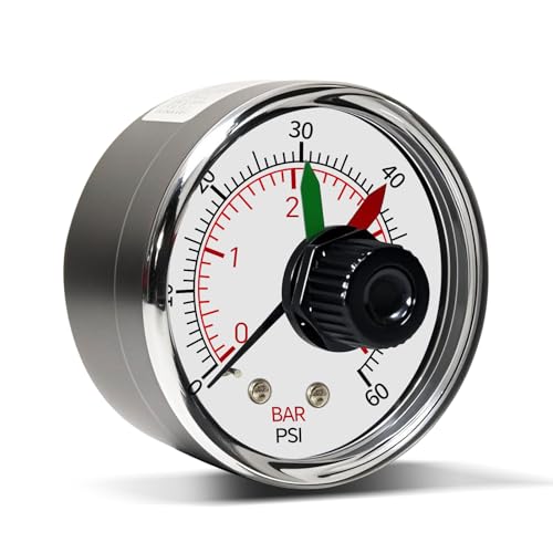 ECX2712B1 Pool Pressure Gauge – Compatible Replacement Part with Dial Scale for Hayward Pump Filter Systems Including Perflex, ProGrid DE, XStream, SwimClear and Sand Filters