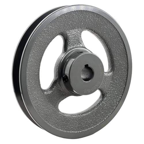 Poulie courroie en V alésage 14,6 cm OD BK60 5/8 réduction de friction