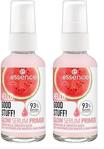 essence FACIAL SERUM FACIAL ILUMINADOR HELLO HOOD STUFF (Paquete de 2)