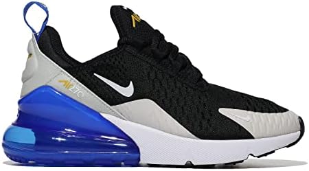 Nike Boy's Air Max 270 (Big Kid) Black/White/Game Royal/Light Bone 6 Big Kid M | Image 3