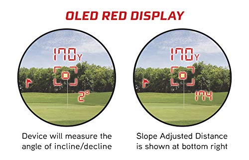 Callaway 400S Laser Golf Rangefinder With Slope Mode, 7X Magnification, 1200 Yards Range #TOP3