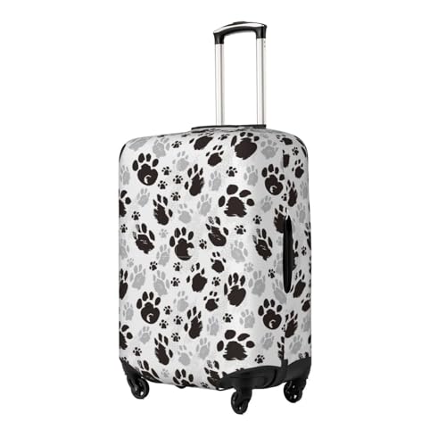 Traces of Animals Luggage Cover Washable Elasticated Luggage Covers for Suitcase tsa Approved Stylish Dust and Scratch Resistant Luggage Case Protector2
