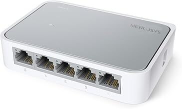MERCUSYS TP-Link TL-SF1005D 5-Port 10-100 Mbps Desktop Ethernet Switch-Hub, Ethernet Splitter, Plug & Play