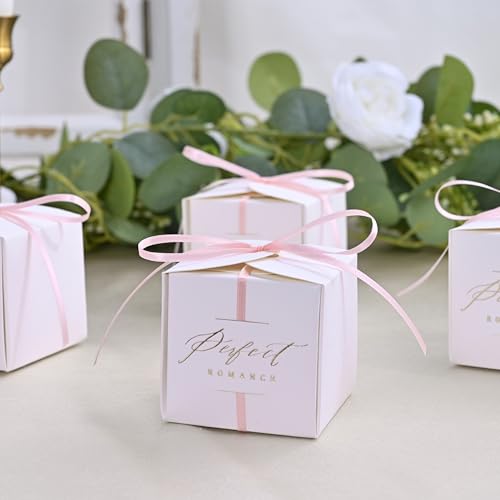 Image of Double Face Lt.Pink Satin Thin Ribbon 1 /8 inch X 50 Yards Polyester Lt.Pink Ribbon for Gift Wrapping Very Suitable for Weddings Party Hair Bow Invitation Decorations and More