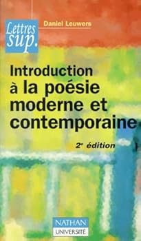 Paperback Introduction à la poésie moderne et contemporaine [French] Book