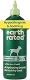 Earth Rated Hypoallergenic 3-in-1 Soothing Dog Shampoo & Conditioner for Dogs & Puppies, Deodorizing, 98.5% Natural Origin Ingredients, 16 oz