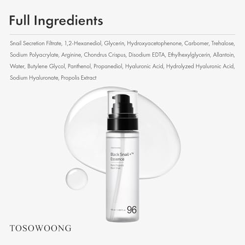 TOSOWOONG Black Snail Plus Essence 100ml — view 6