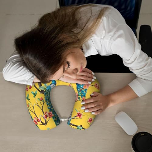 Almohada de poliéster negra ajustable para cuello miniatura 7