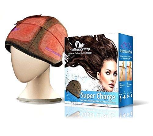 Hair Therapy Wrap Cordless Thermal Heat Wrap, Coco Color