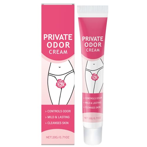 Crema privada con picazón, loción hidratante femenina, crema de control de olor, la picazón, alivia la sequedad, 20 g de atención íntima diaria para las mujeres