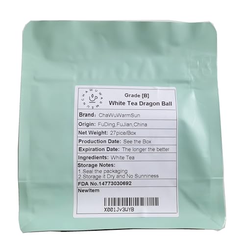 ChaWuWarmSun White Tea Dragon Ball