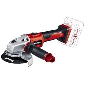 Einhell Power X-Change Brushless 115mm (4 Inch) Cordless Angle Grinder – 18V Disc Battery Grinder For Cutting, Grinding And Polishing – AXXIO 18/115 Solo Power Tool (Battery Not Included)