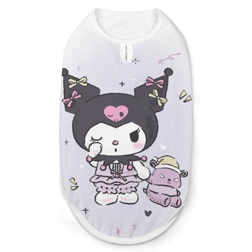 クロミ ペット服 犬の服 猫の服 春夏用 夏用ノースリーブ 薄手 シンプルワンコ服 抜け毛防止 定番Tシャツ ペットウェア ドッグウェア 犬 服 猫 犬用 猫用 お出掛け 可愛い 綿製 小中型