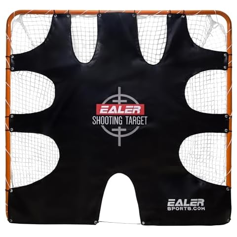 EALER LST50 Lacrosse Goal Shooting Target, Corner Targets for Shooting Practic, Lacrosse Net Training Equipment, NHL Goalie Shooting Target - Fits Official Size Goals Cover