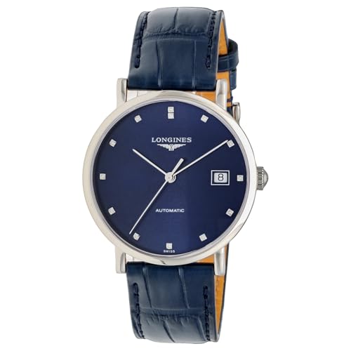 [LONGINES] ���j�Z�b�N�X �r���v Watch �����W�� ELEGANT �G���K���g L4.810.4.97.2 ������ ���퐶���h�� �T�t�@�C�A�K���X �u���[������ �X�e�����X�X�`�[�� [���s�A���i]