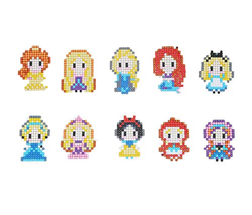 5D Kits de Peinture de Diamant pour les Enfants Super Héros Autocollants de Peinture de Diamant Peindre avec des Diamants DIY Sticker Mosaïque pour Enfants et Adultes (02) (02) Cover