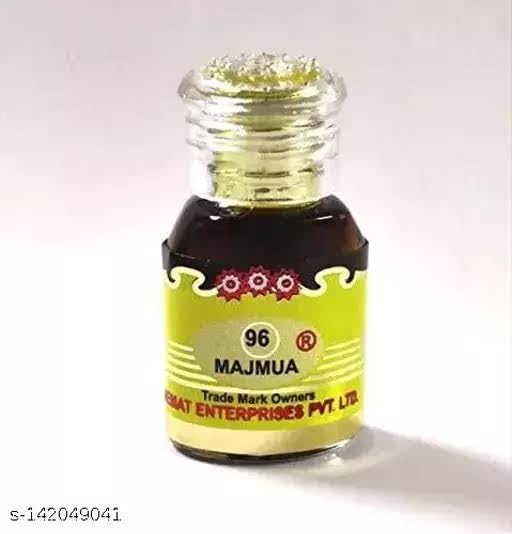 Majmua 96 Concentrated Attar Perfume Oil | Long Lasting Traditional Fragrance Oil | Alcohol Free Aroma Attar for Daily Wear, Meditation & Special Occasions | Compact Glass Bottle Gift Item 2.5ml Pack of 1 - view 7