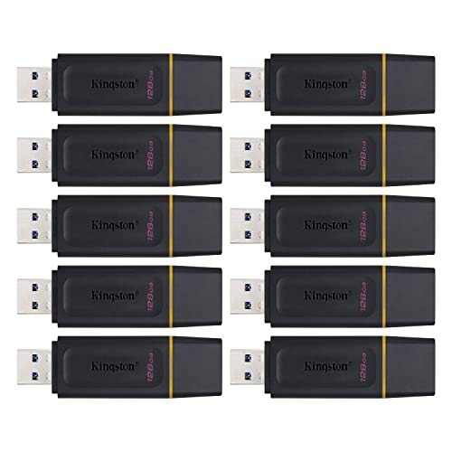 Kingston 128GB DataTraveler Exodia Flash Drive - DTX128GB (Pack of 10)