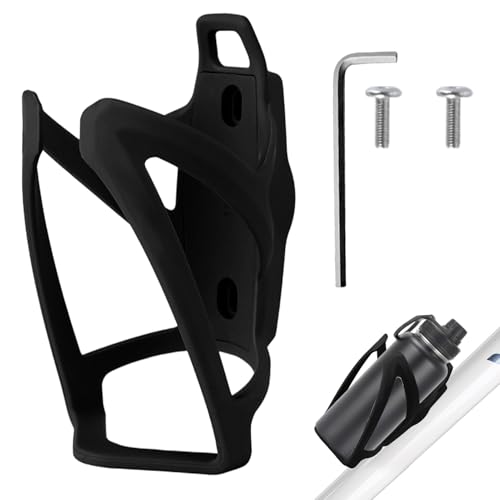 Soporte para botella de agua para bicicletas, duradero, antideslizante, ligero, universal, con herramienta de tornillos, para accesorios de ciclismo de montaña/carretera