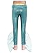 Moily Kids Girls Sparkly Mermaid Scales Printed Tail Long Pants Swimming Princess Dance Tights Mint Green 12 Years