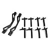 Tekno RC LLC Body Mount Set Front Rear SCT410 TKR5791 Elec Car/Truck Replacement Parts