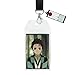 Bioworld Demon Slayer Tanjiro Earring Black & Green Checkered Lanyard