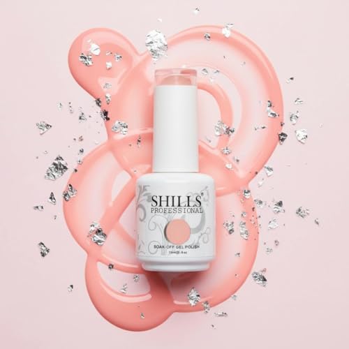 Image of Shills Professional Uv /Led Soak Off Gel Polish (Gel Nail Polish) Glossy Finish Nail Polish Color Shade 10, 15 Ml